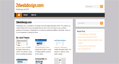 Desktop Screenshot of 2dwebdesign.com